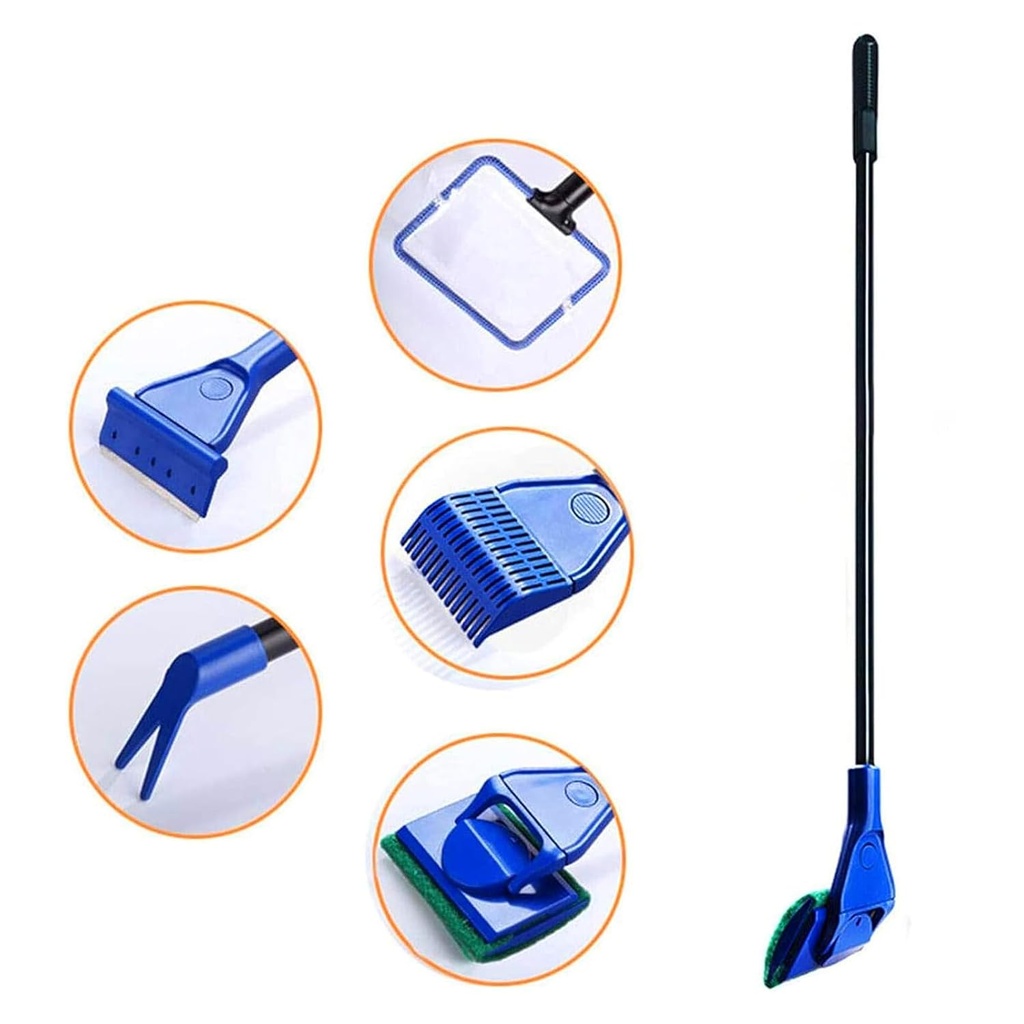 [25440] 5 in 1 Aquarium Cleaning Set