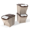 Bama Poker Container 20L -  Set of 3