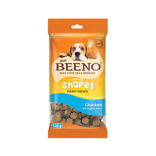 Beeno Chicken Flatties Shapes 120g