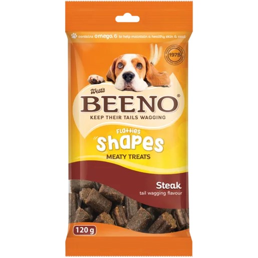 Beeno Steak Flatties Shapes 120g