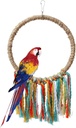 Bird Tassel Rope Swing Toy
