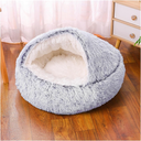 Cozy Fluffy Cat Bed