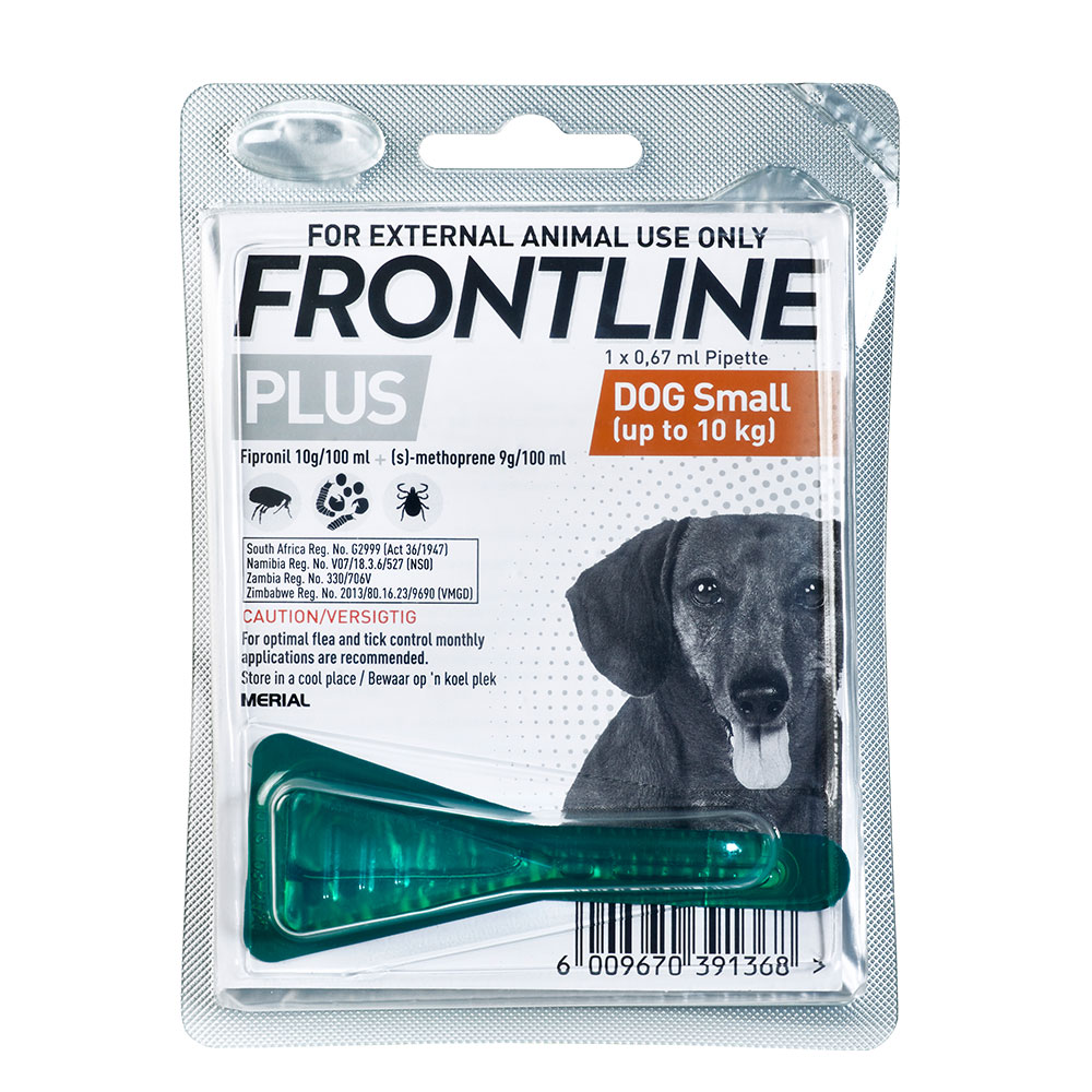 [28199] Frontline Plus < 10kg 1x0,67ml pipette
