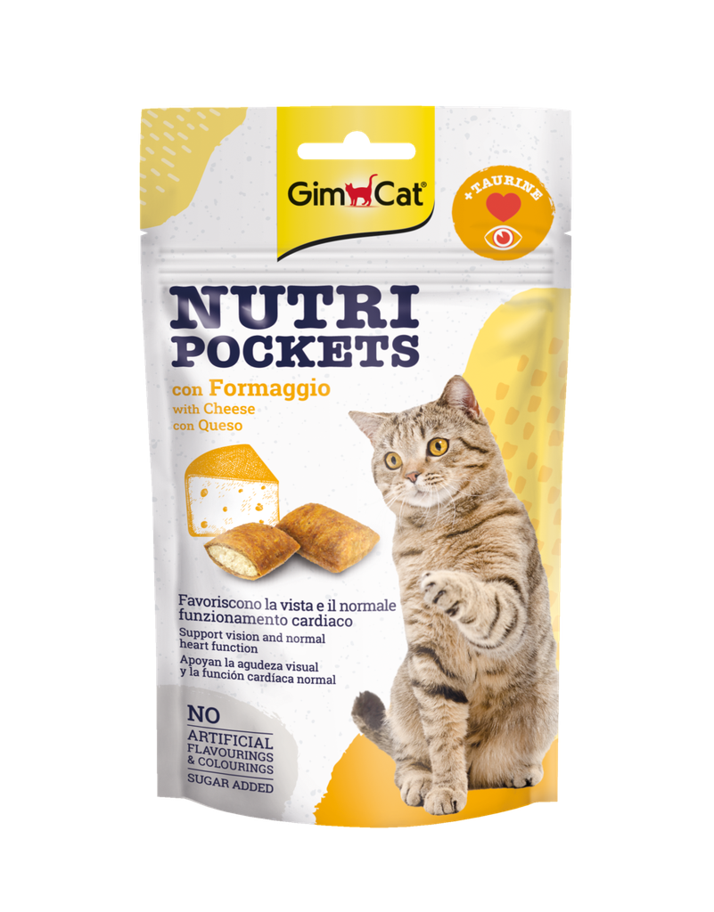 [400716] Gimcat Cheese Nutripocket 60g
