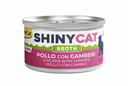 Gimcat Shiny Cat Chicken with Shrimp Broth 70g