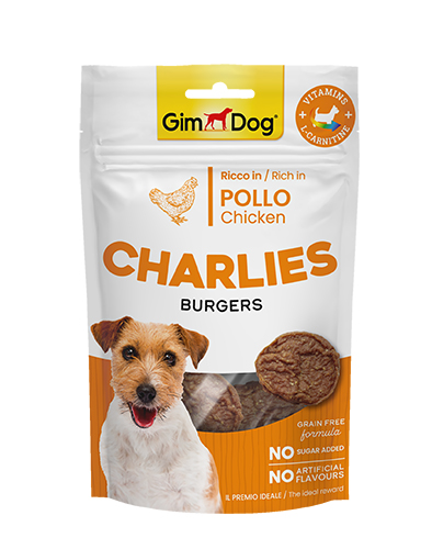 [513676] Gimdog Charlies Burgers Chicken 70g
