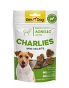 Gimdog Charlies Mini Hearts Lamb 70g