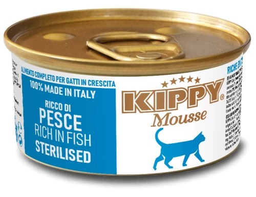 [1943] Kippy Cat Sterilised Mousse Fish 85g
