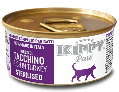 [1951] Kippy Pate Sterilised Cat Turkey 85g