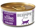 Kippy Pate Sterilised Cat Turkey 85g