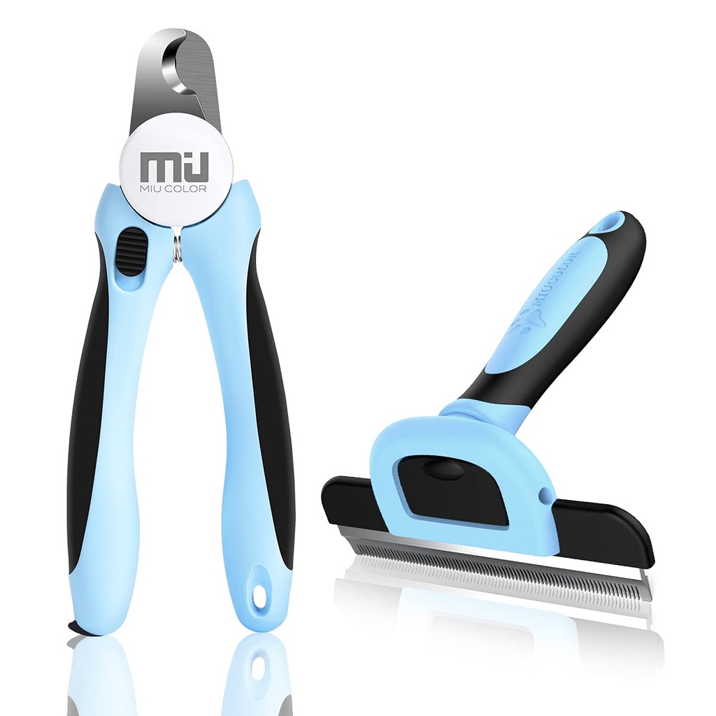 [26058] Nail Clipper & Deshedding Brush Set