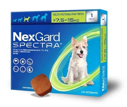 [33601] Nexgard Spectra 7.6-15kg 1 Tab