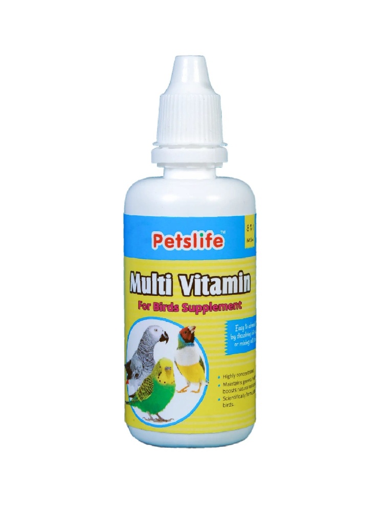 [28036] Petslife Bird Multivitamin 50ml