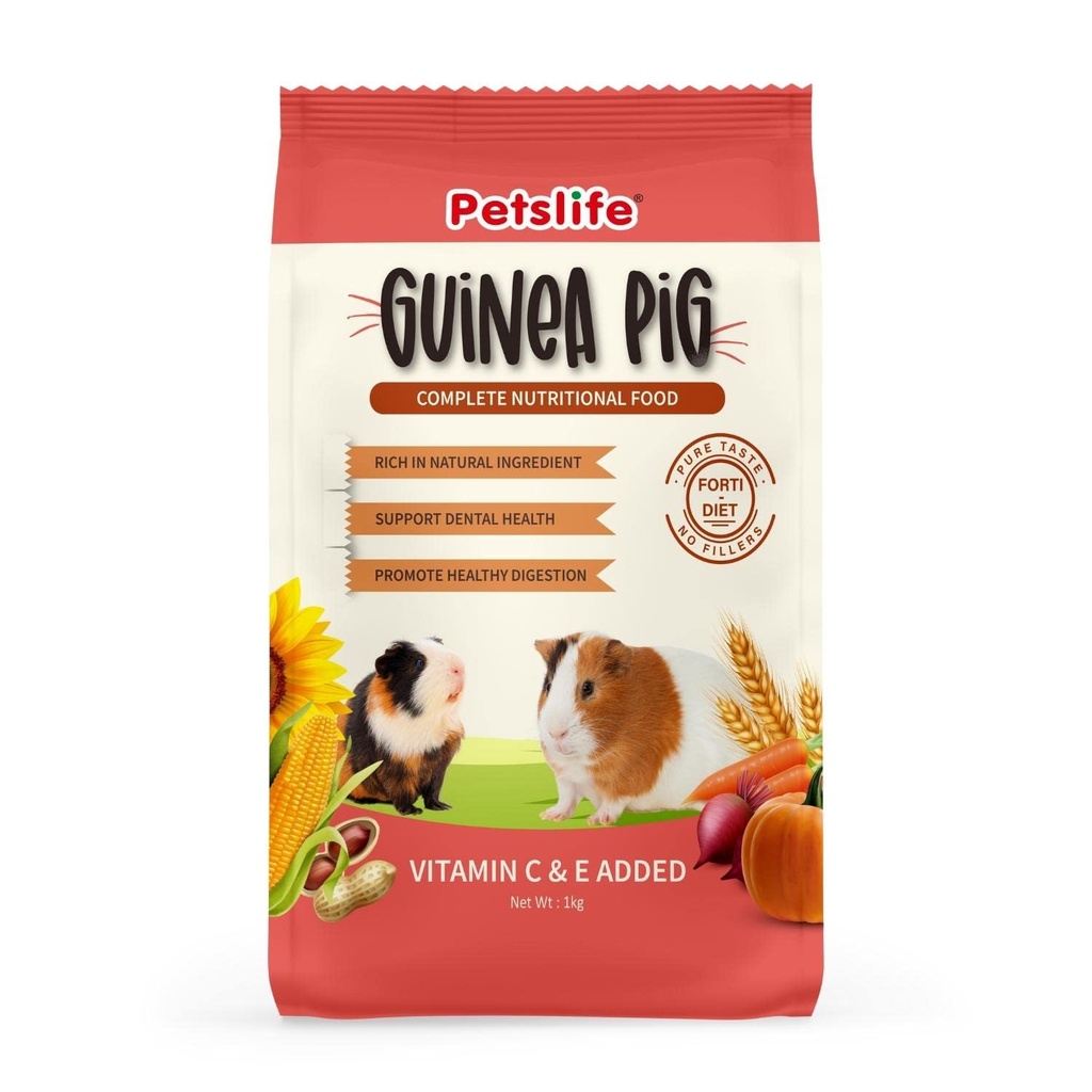 Petslife Guinea Pig Food 1kg