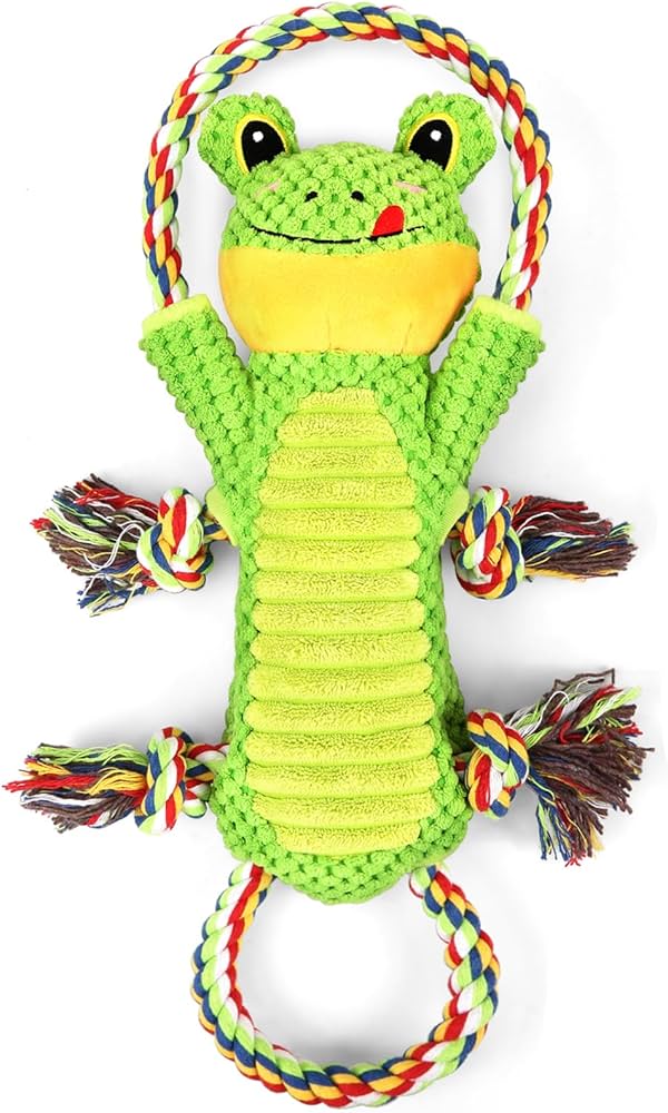 Pull Rope Frog Plush