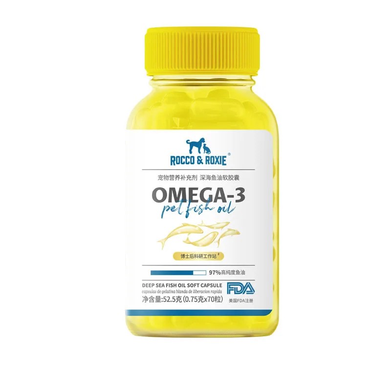 [26420] Rocco & Roxie Omega 3 Fish Oil (70 Tabs)