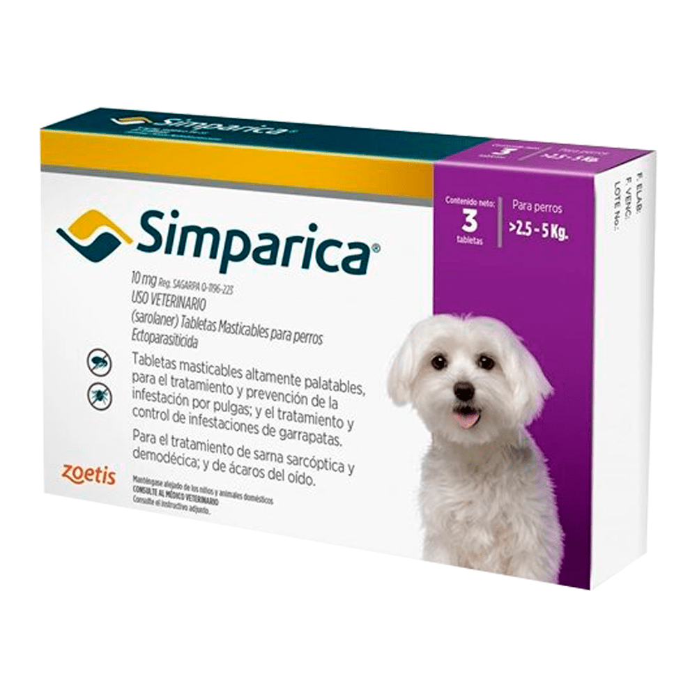 [28024] Simparica 2.5kg-5kg (1 Tab)