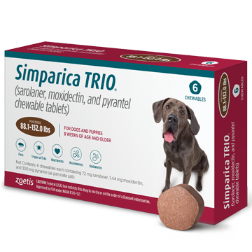 [25709] Simparica Trio 40-60 kg (1 Tab)