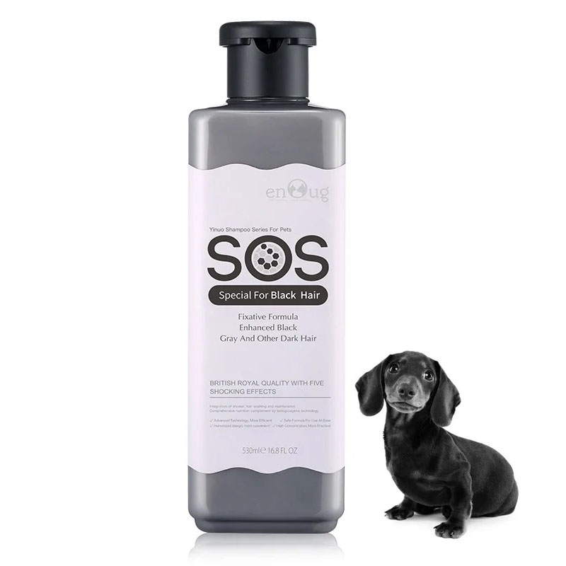 [33607] SOS Dog Shampoo For Dark Coat 530ml