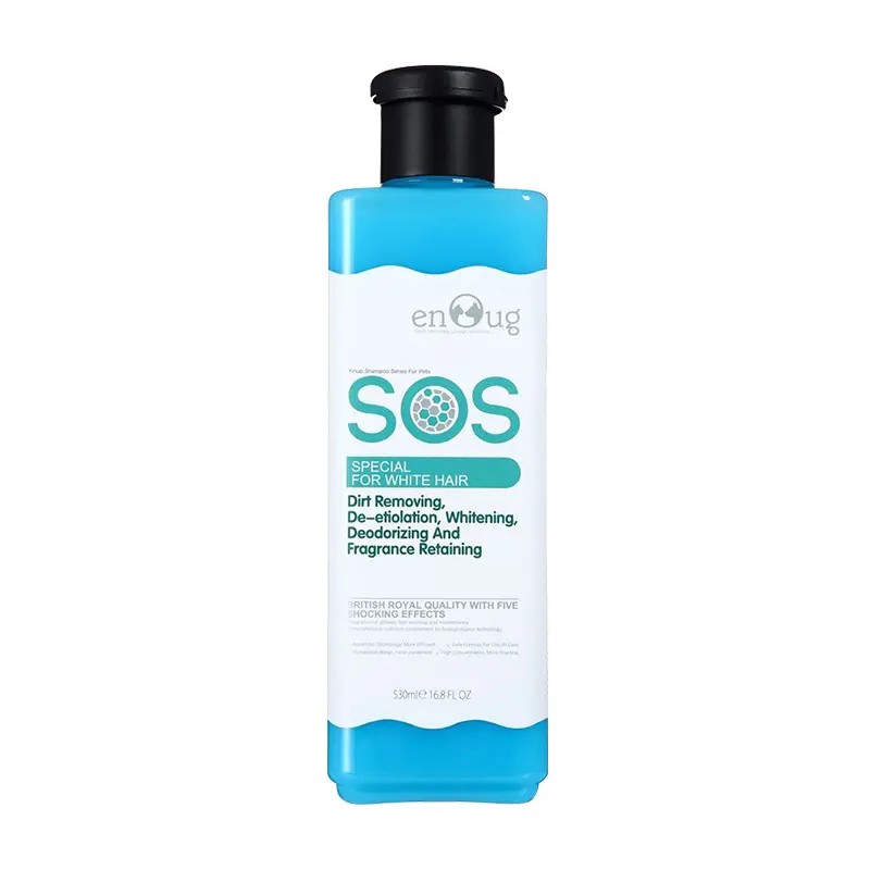 [32165] SOS Dog Shampoo For White Hair 530ml