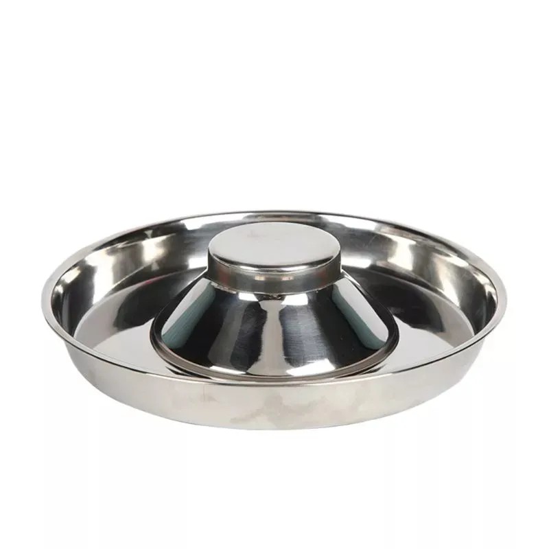 [32138] Stainless Steel Slow Feeder Bowl