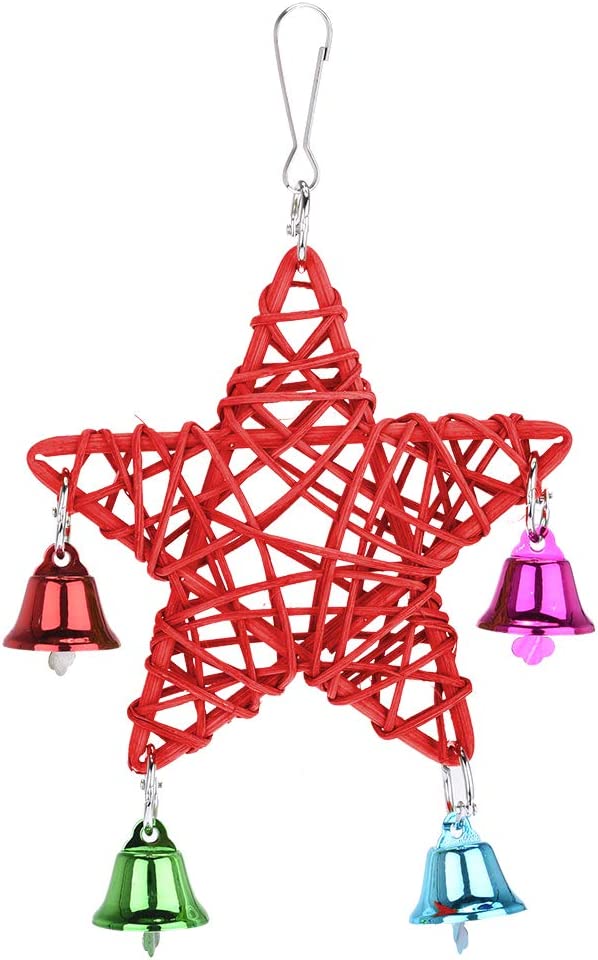 [32095] Star & Bell Bird Toy