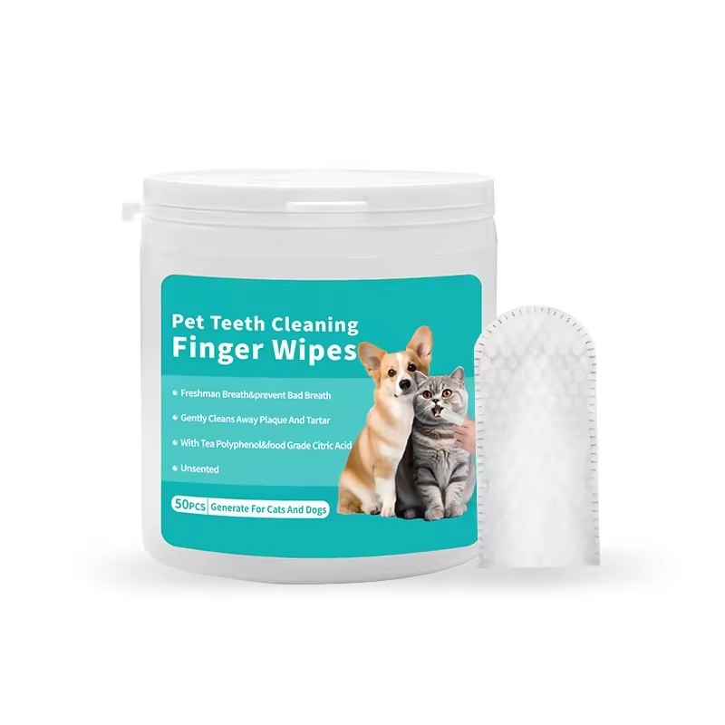 [26488] Teeth Cleaning Finger Wipes 50pcs