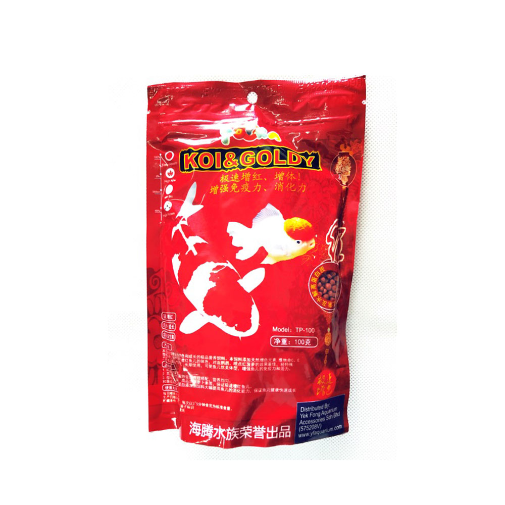 [28054] Topka Koi & Goldy Fish Food 100g