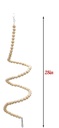 Wooden Spiral Bird Toy