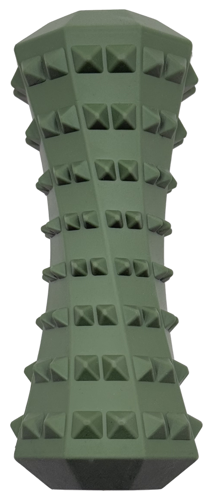 [SW-0189] We Love We Care - The Prickly Dumbbell Squeaky & Chew Dog Toy