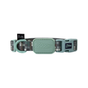 Zooghy Adjustable Dog Collar - Mint Green Tetris