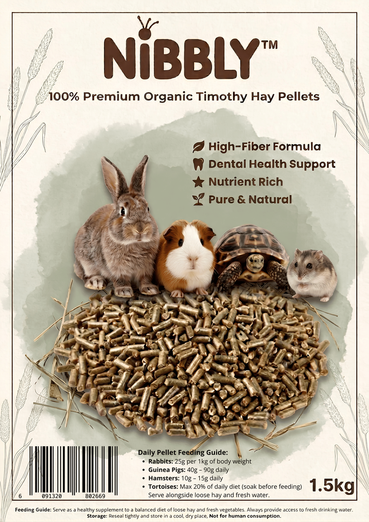 Nibbly Timothy Hay Pellets 1.5kg