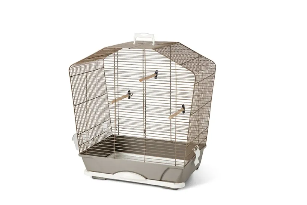 [A5531-0800] Savic Camille 40 Bird Cage - Warm Grey