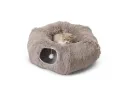 Savic Snuggle Tunnel Warm Grey - Cat Tunnel Bed