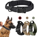 Army Dog Collar With Handle