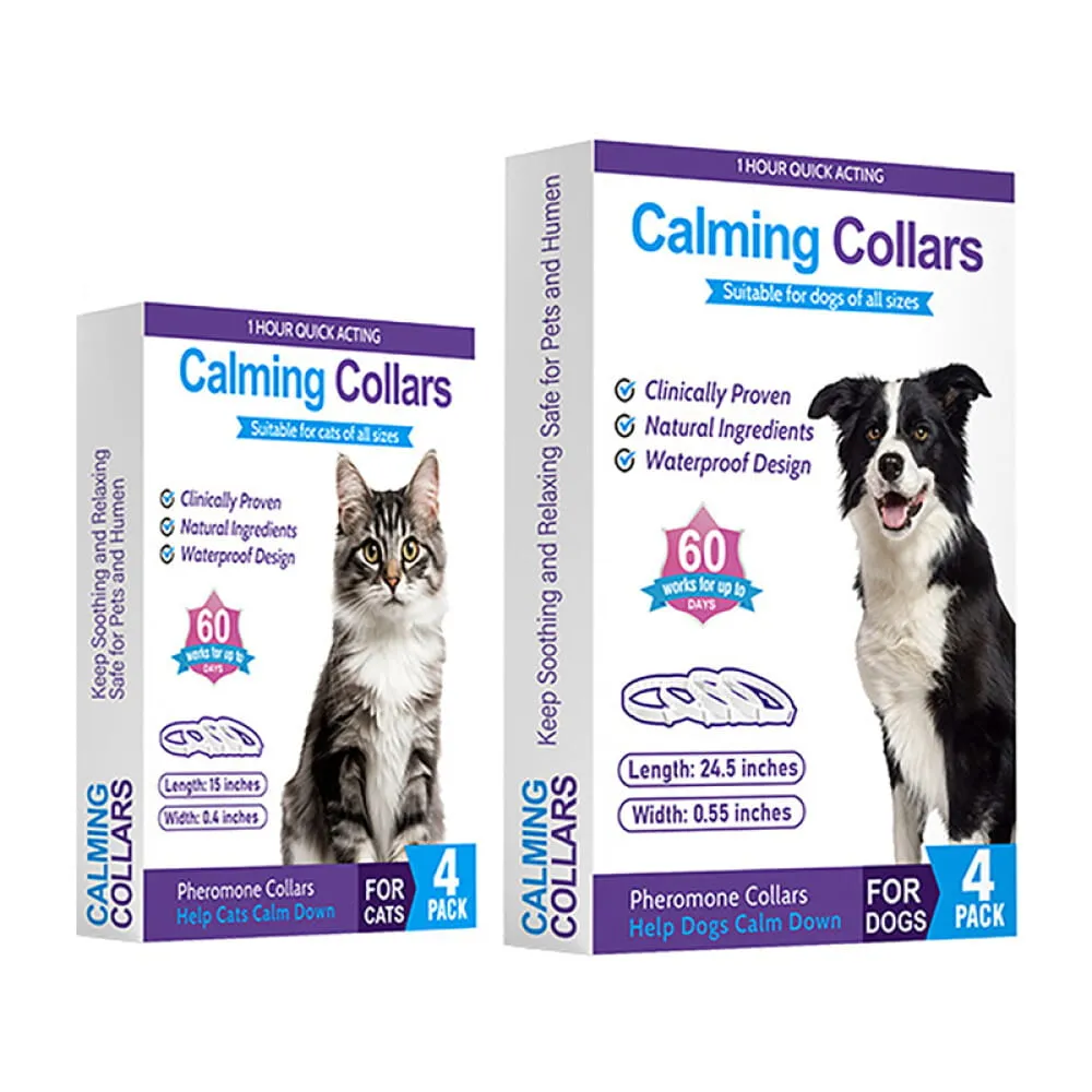 Calming Collars 4pack