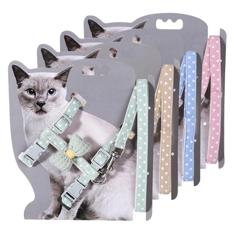 Cat Pastel Harness & Leash Set