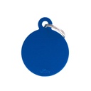 MyFamily Basic Aluminium Big Circle ID Tag