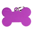 MyFamily Basic Aluminium XL Bone ID Tag