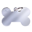 MyFamily Basic Chrome-Plated Brass ID Tag