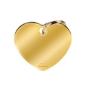 MyFamily Basic Gold-Plated Brass ID Tag